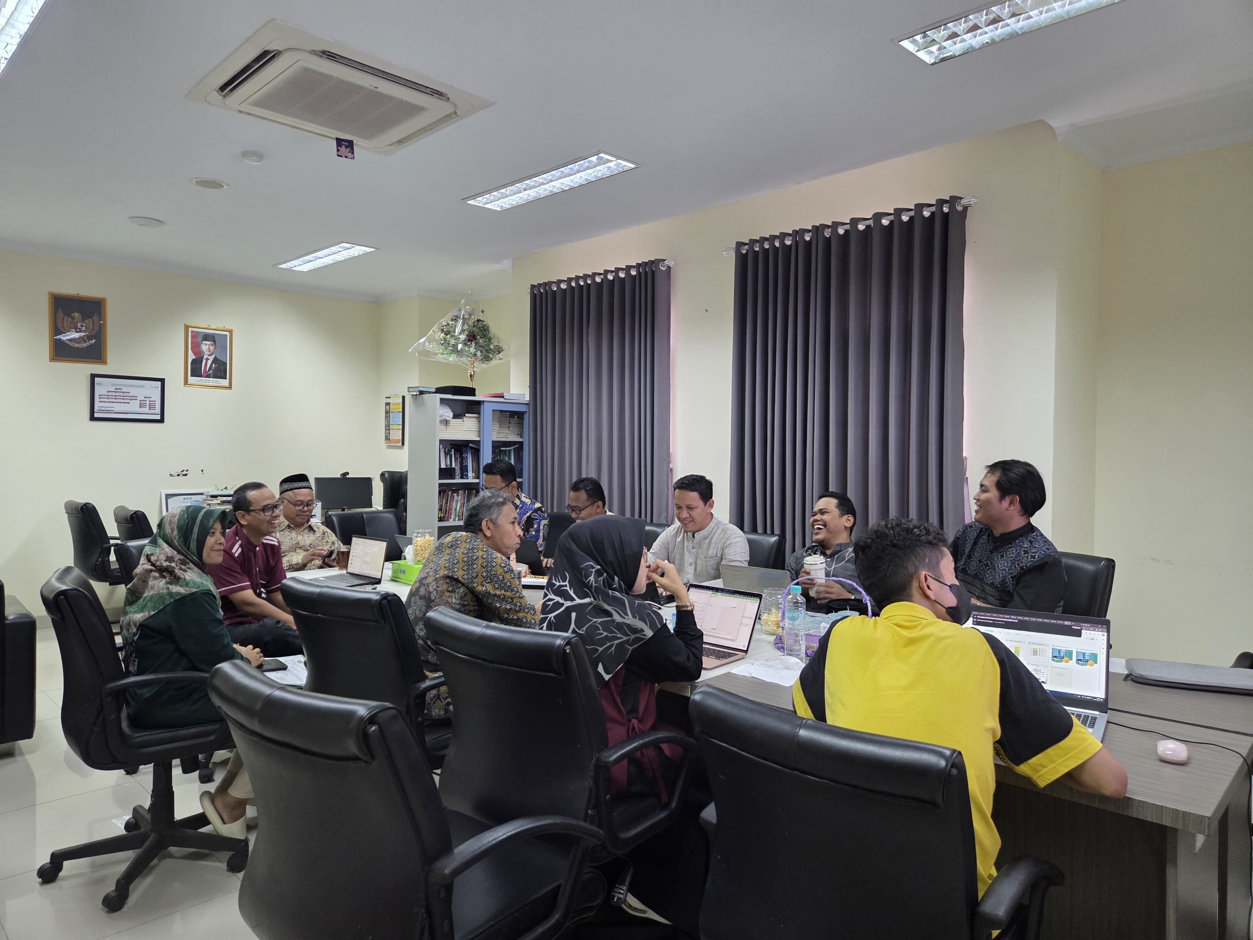 Tingkatkan Transparansi, Fakultas Syariah UIN Saizu Gelar Rakor PPID