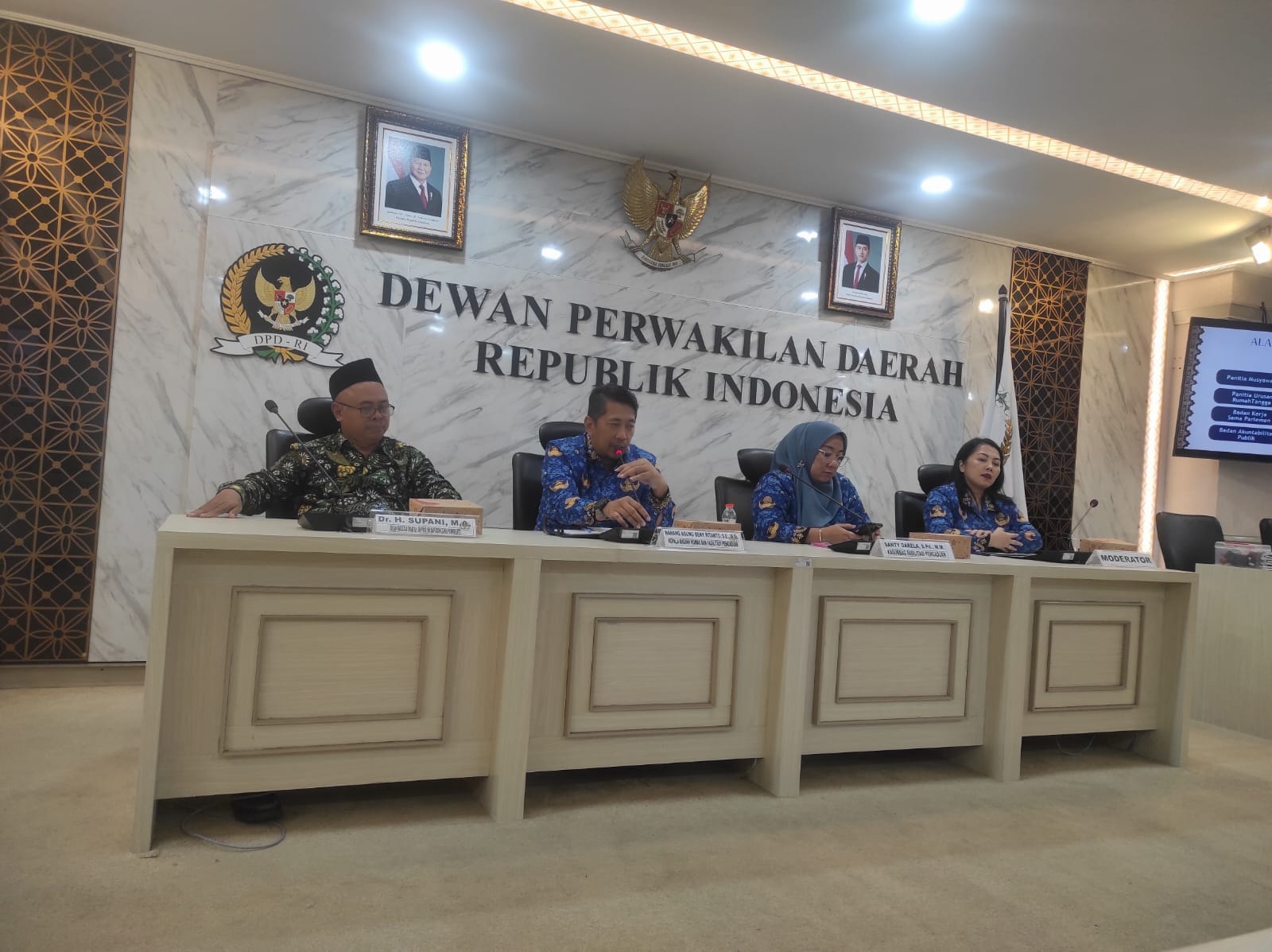 Kunjungan Ilmiah Mahasiswa UIN Saizu ke DPD RI: Memahami Peran Strategis Lembaga Negara dalam Mengawal Aspirasi Daerah