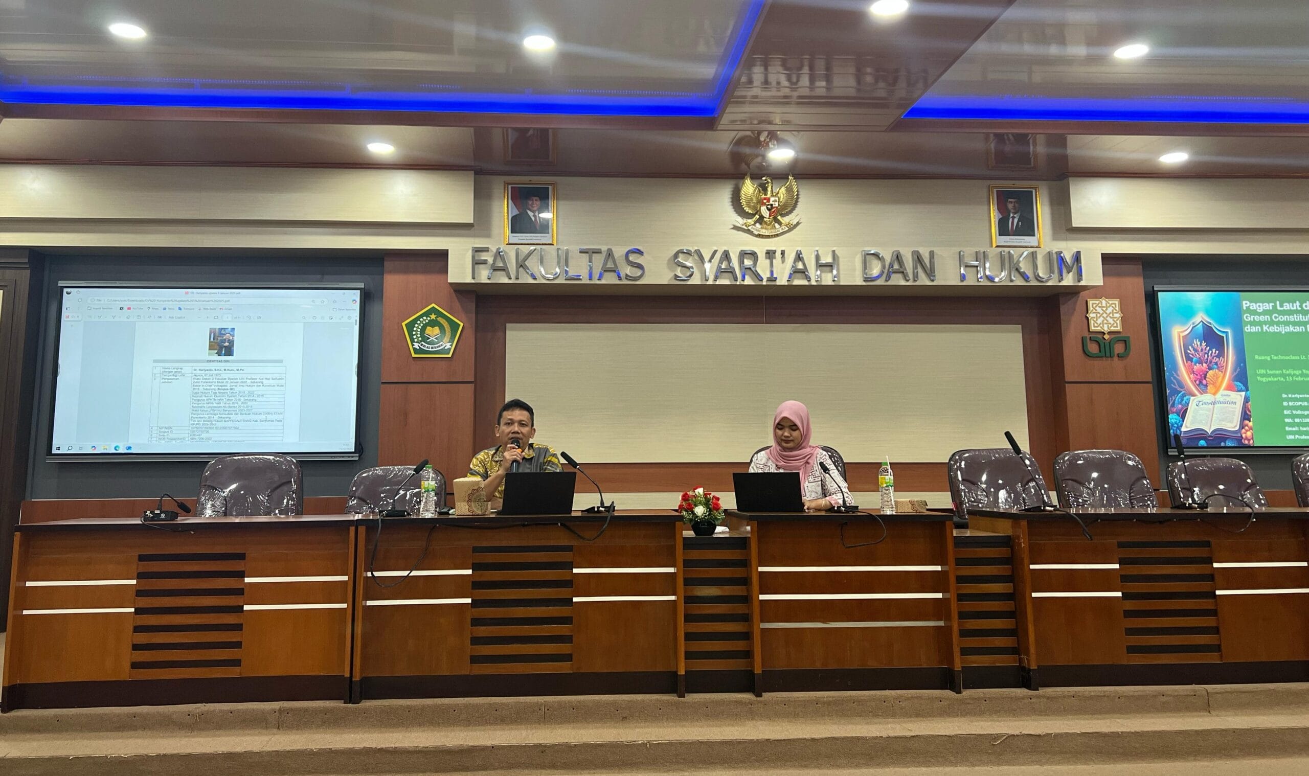Dr. Hariyanto, M.Hum., M.Pd Menjadi Narasumber Guest Lecture di Pascasarjana FSH UIN Sunan Kalijaga Yogyakarta.
